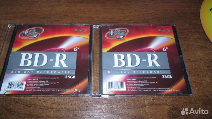 Blu ray болванки VS BD-R Printable