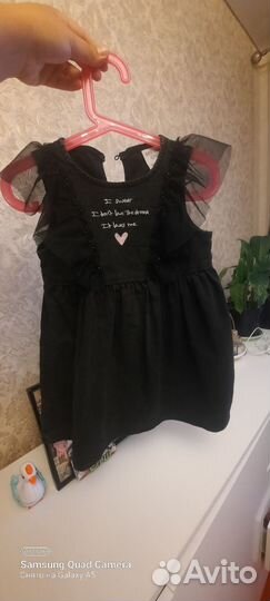 Детская одежда для девочек 86 92 пакетом