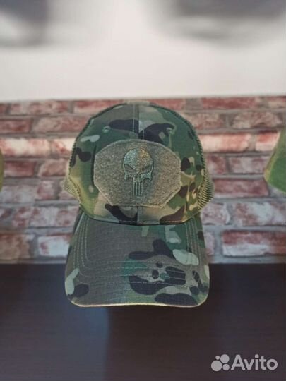 Бейсболка тактическая мультикам сетка