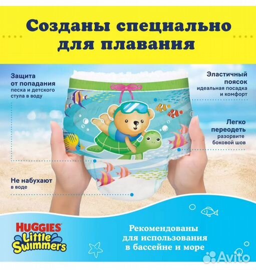 Трусики для плавания