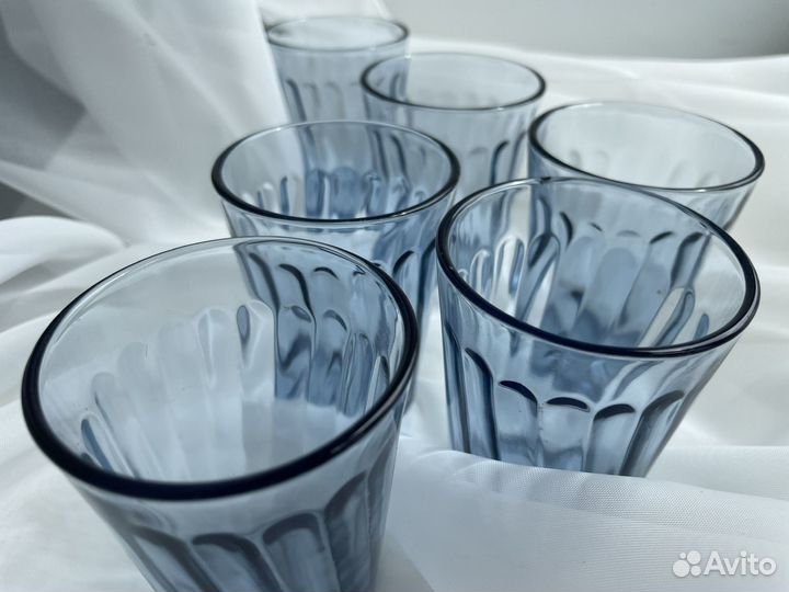 Стопка синее стекло СССР