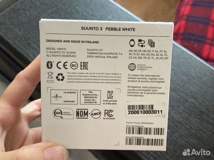 Часы пульсометр Suunto 3