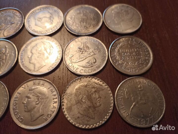 Копии редких иностранных монет