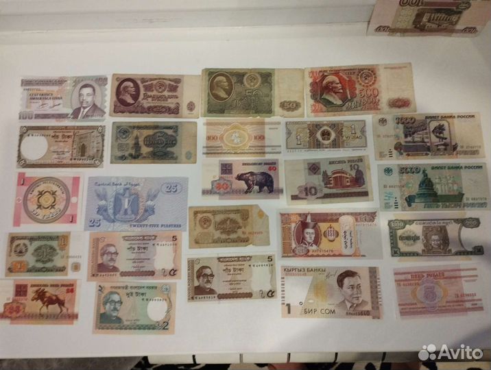 Банкноты стран мира