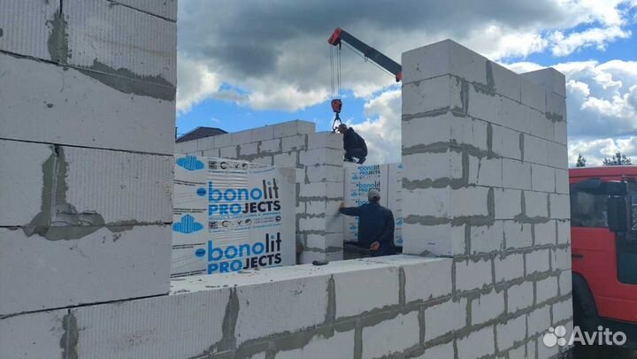 Строительные блоки бонолит