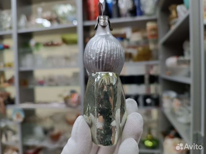 Советская Ёлочная Игрушка Дедушка Сделано В СССР