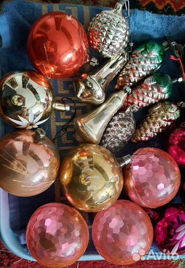 Ёлочные игрушки СССР