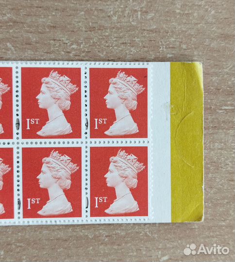 Марки Великобритании королева Елизавета 1999 год