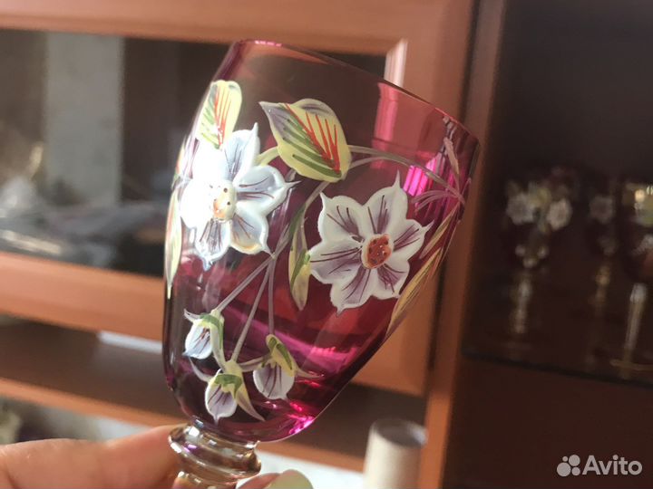 Комплект фужеров с графином