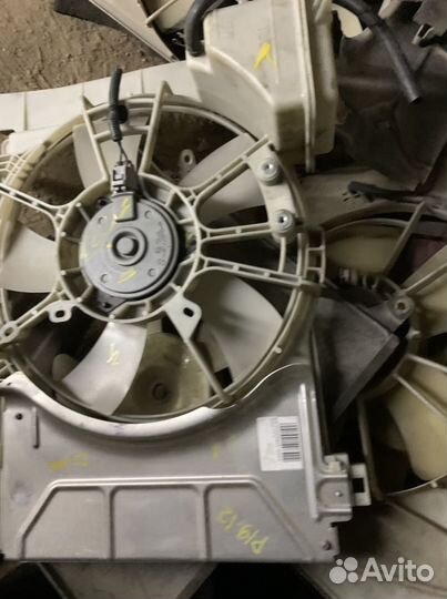 Вентилятор радиатора toyota xb xa vitz bb ist func