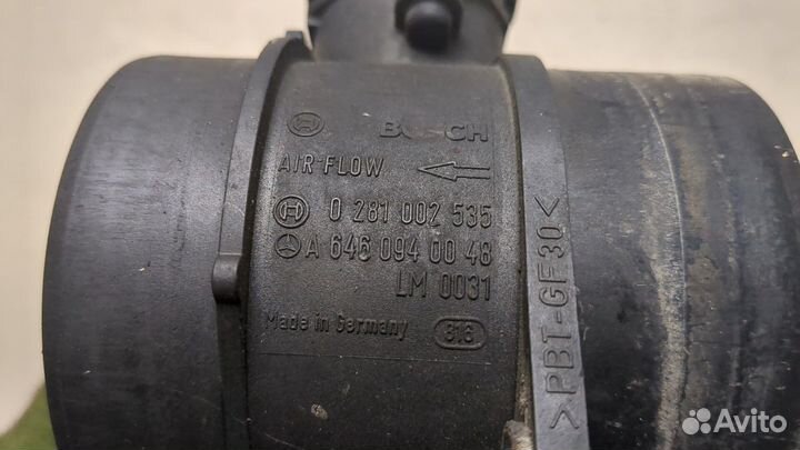 Измеритель потока воздуха Mercedes E W211, 2003