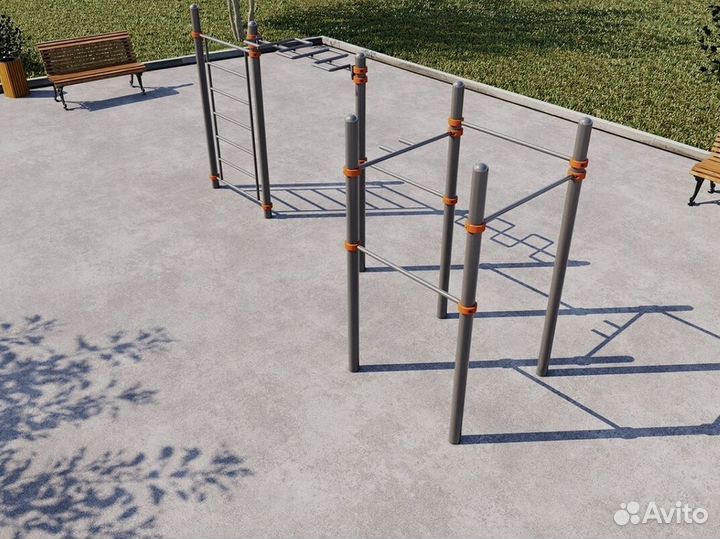 Уличная спортивная площадка