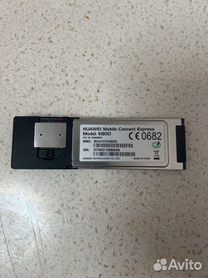 3G сетевая карточка Экспресс, Huawei E800