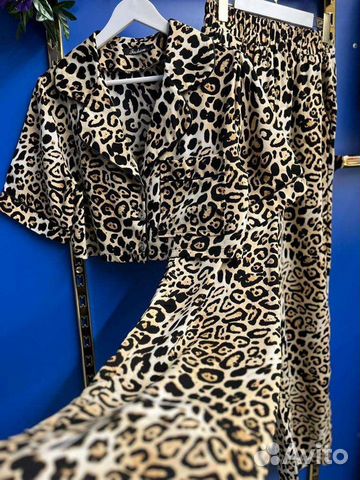 Двойка костюм леопардовое под заказ объявление продам