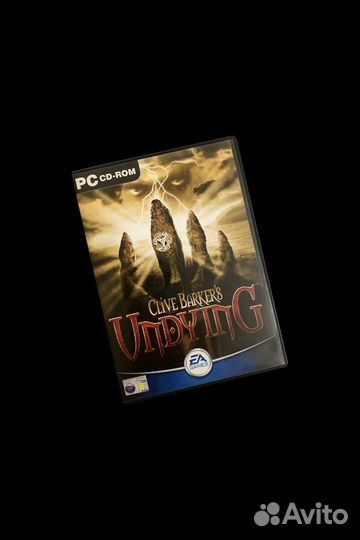 Clive Barker's Undying зарубежная лицензия DVD-box