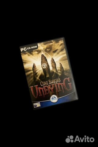 Clive Barker's Undying зарубежная лицензия DVD-box