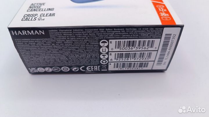 Наушники jbl tune Buds Blue