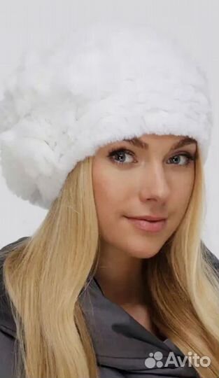 Берет новый мех кролика