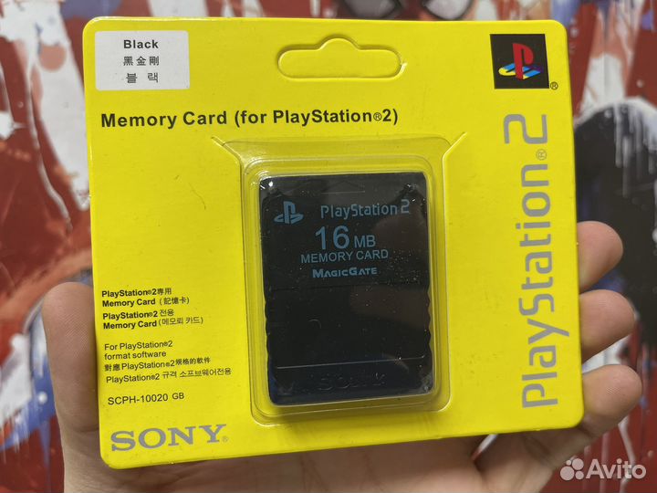 Карта памяти PS2 free mc boot 16 mb