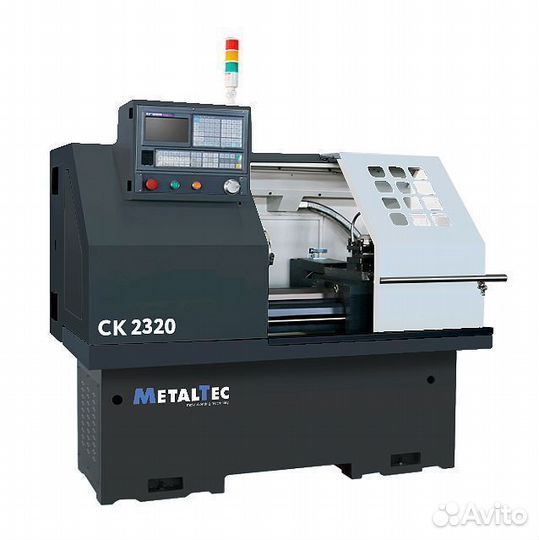 Токарный станок с чпу по металлу MetalTec CK 2320