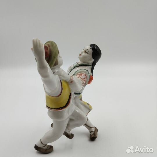 Статуэтки Танцующие дети. Фарфор. СССР Люкс