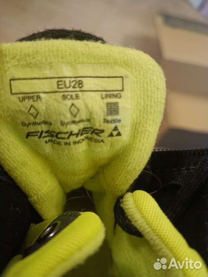 Лыжные ботинки fisher 28р