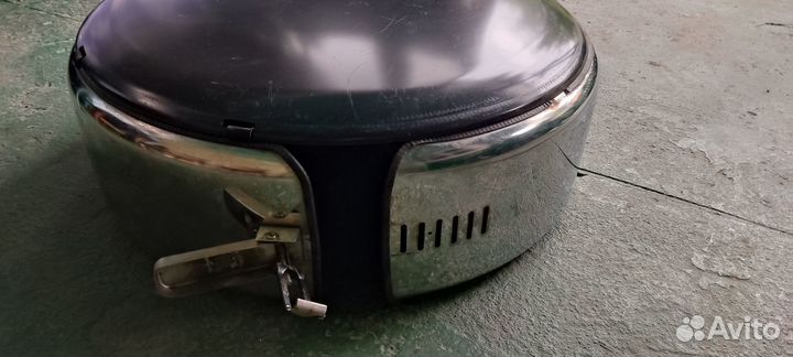 Бокс запасного колеса хромированный нержавейка