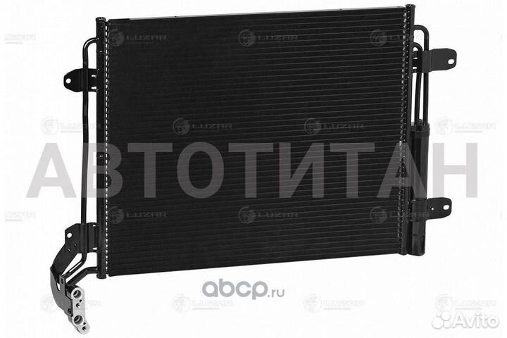 Радиатор кондиц. с ресивером для а/м Volkswagen Ti