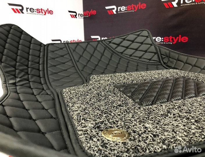 Ковры салона 3D Toyota Aqua