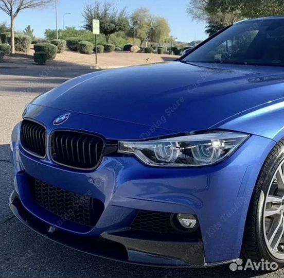 Сплиттер на bmw 3 f30 f31 f35 m paket
