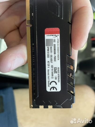 Оперативная память kingston DDR4 32Gb (2x16Gb)