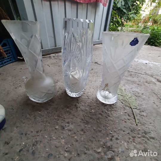 Ваза хрустальная СССР