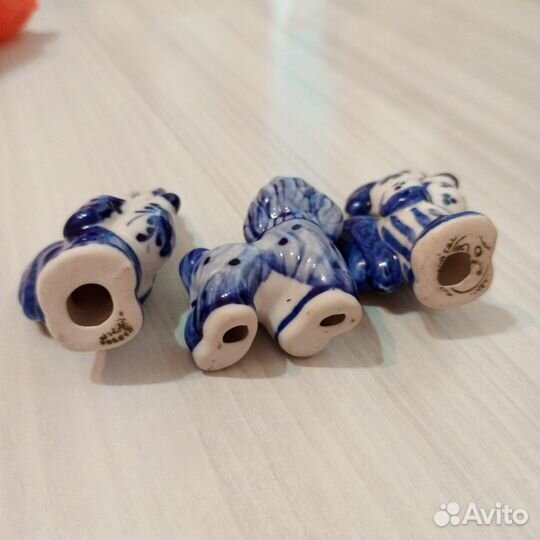 Фигурки гжель СССР