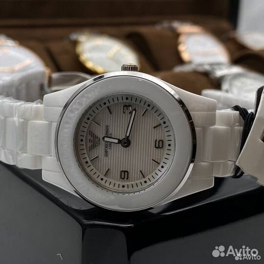Керамические женские часы Emporio Armani AR1439