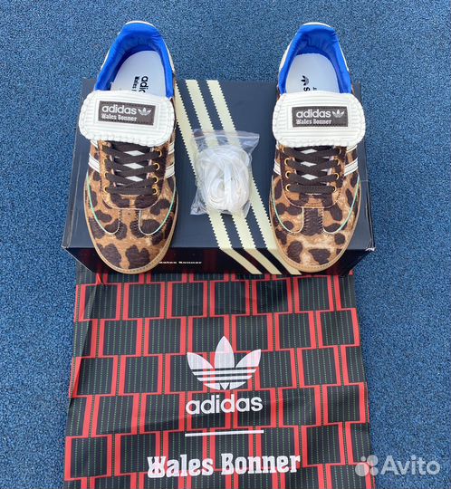 Кроссовки adidas samba wales bonner leopard