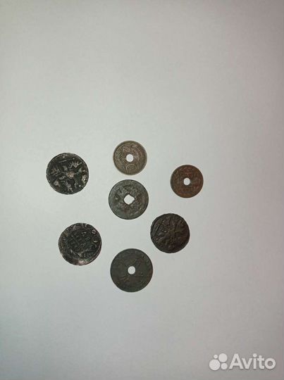 Древние монеты 14-19 веков