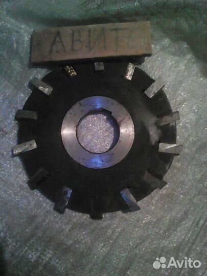 Фреза трехстороняя с вставными ножами СССР