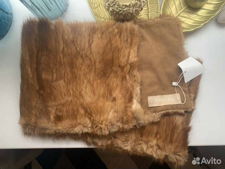 Шарф воротник из норки 12 Storeezz новый