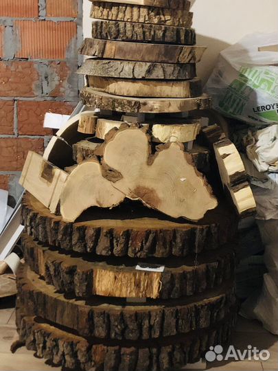 Спилы из дерева для столешниц, столов