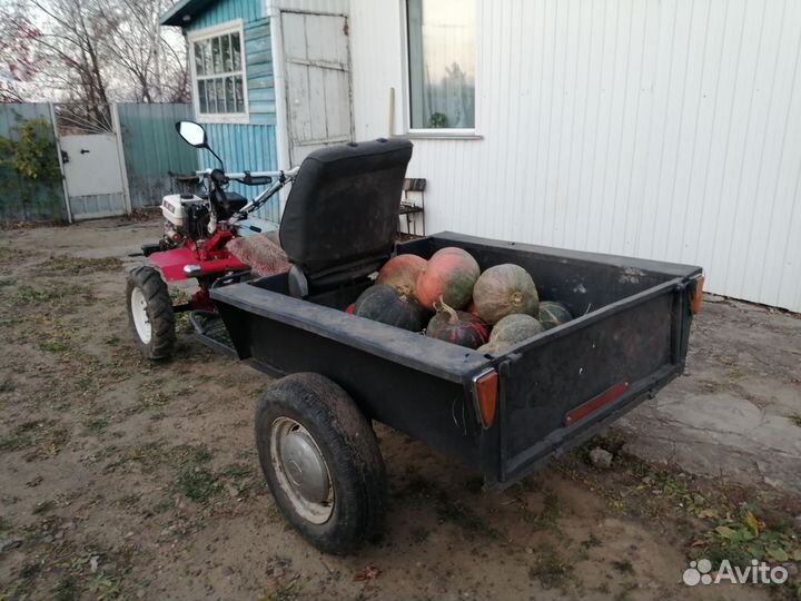 Продам мотоблок с телегой