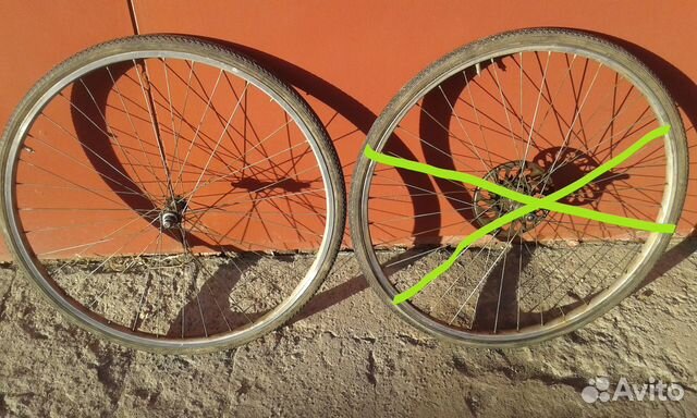 Колёса хвз от Старт-Шоссе Турист Спорт Спутник