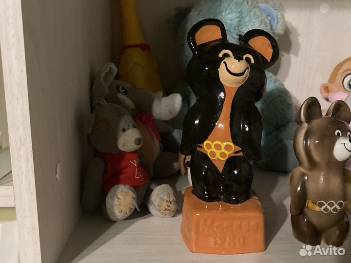 Статуэтка олимпийский мишка СССР
