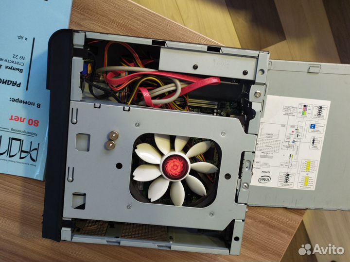 Пк Atom в мини Тауэр