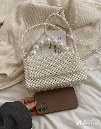 Сумка из бусин ручной работы