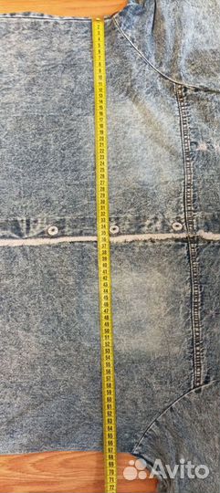 Куртка, накидка, жакет джинсовая 68 размер
