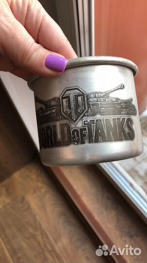 Алюминиевая кружка World of Tanks