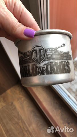 Алюминиевая кружка World of Tanks