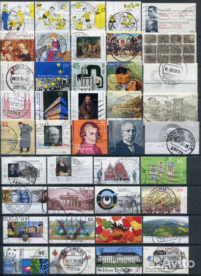 Марки Германии 2006-2007 гг