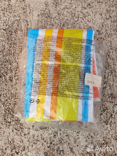 Надувной плавательный матрас состояние нового