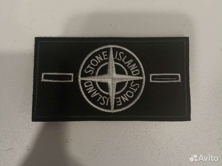 Stone island патч черный